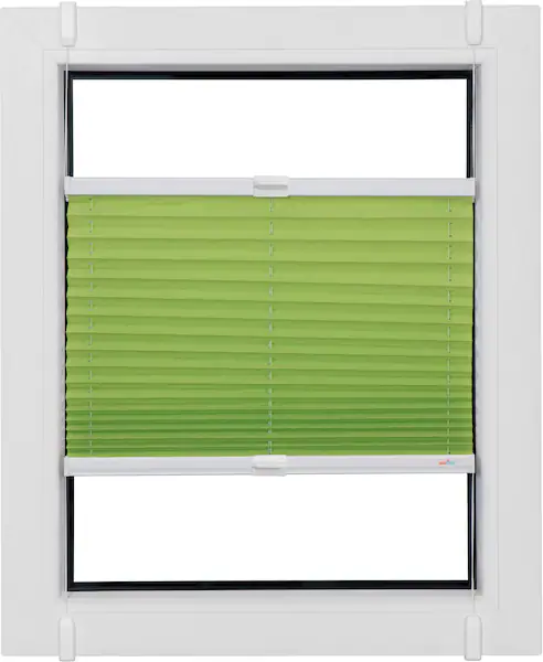 Bild von sunlines Plissee Budget Crush, Lichtschutz, ohne Bohren, verspannt, Klemmfix, Klemmfix, crushed