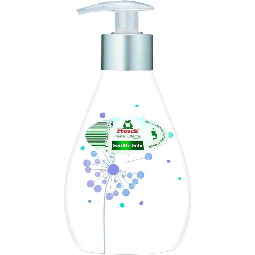 Bild von FROSCH Handseife Frosch Reine Pflege Sensitiv-Seife 300ml - Designflasche (1er Pack)