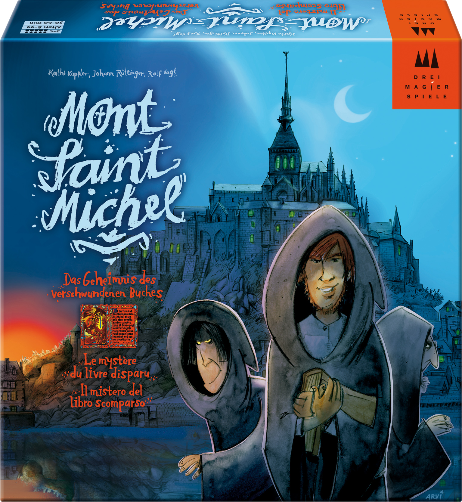 Bild von Drei Magier Spiele 40820 - Geheim, von Mont Saint Michel