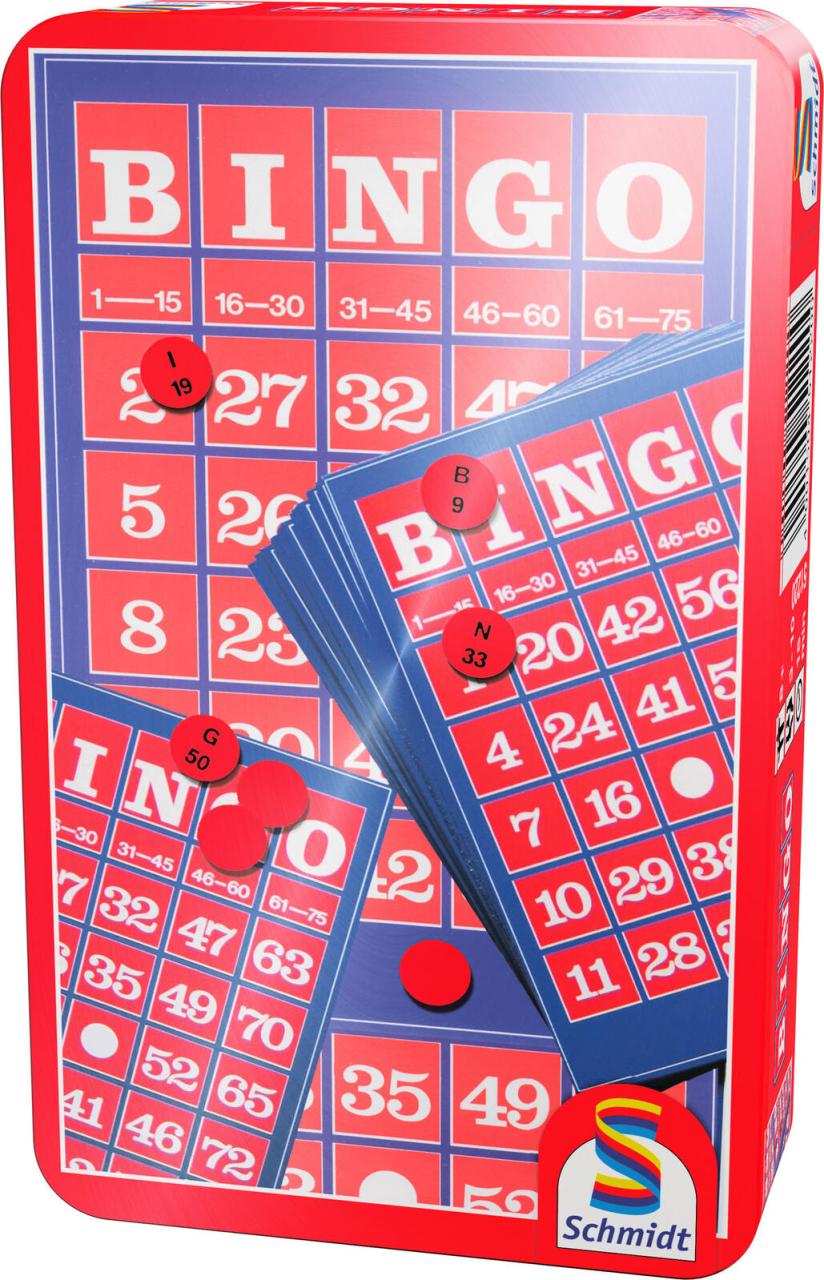 Bild von Schmidt Spiele Spiel Schmidt Spiele Reisespiel Zuordnungsspiel Bingo 51220