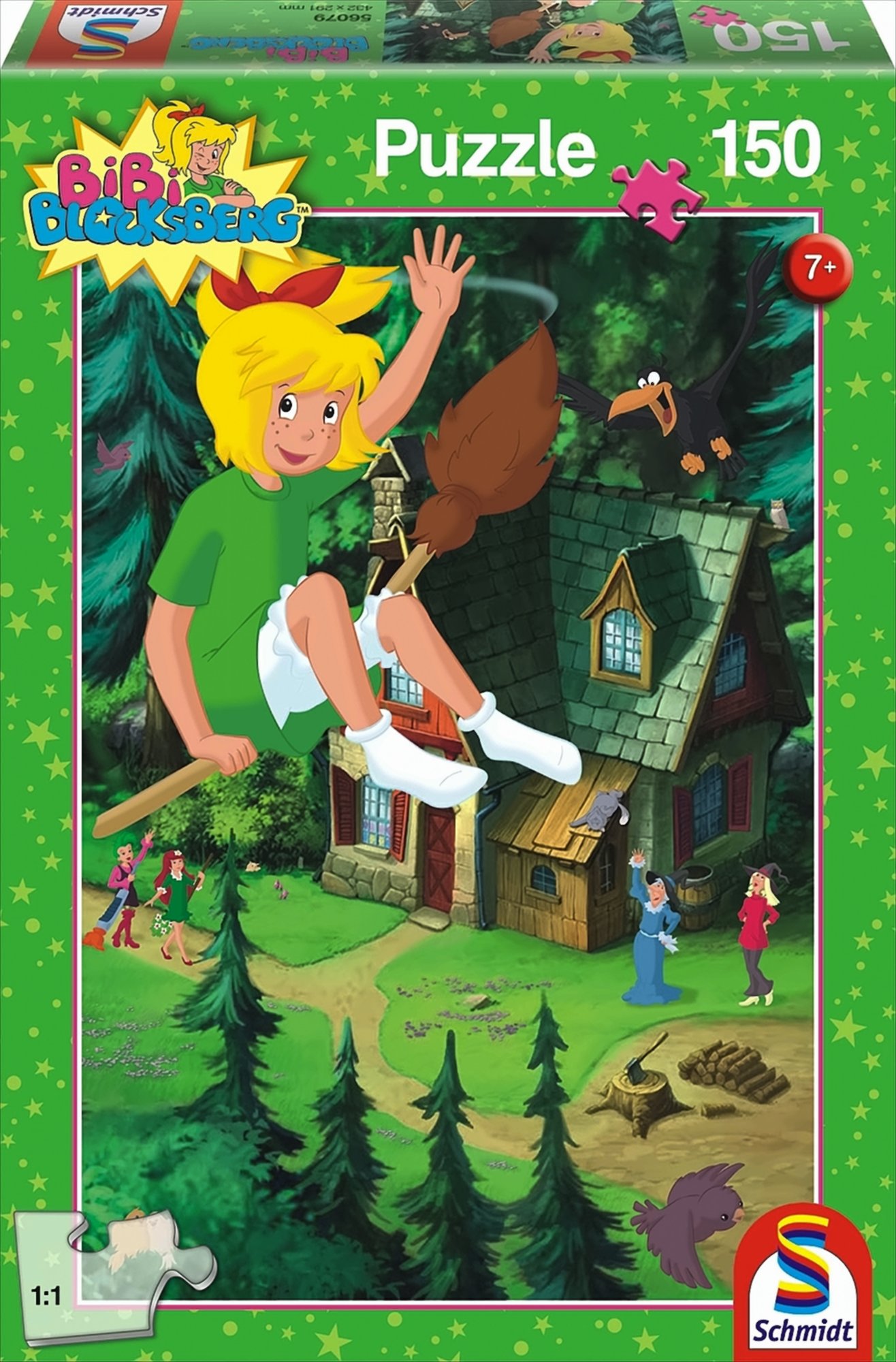 Bild von Puzzle - Hoch über Manias Haus, 150 Teile
