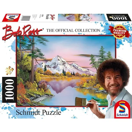 Bild von Schmidt Spiele Puzzle Spiegelungen Bob Ross 1000 Teile, 1000 Puzzleteile