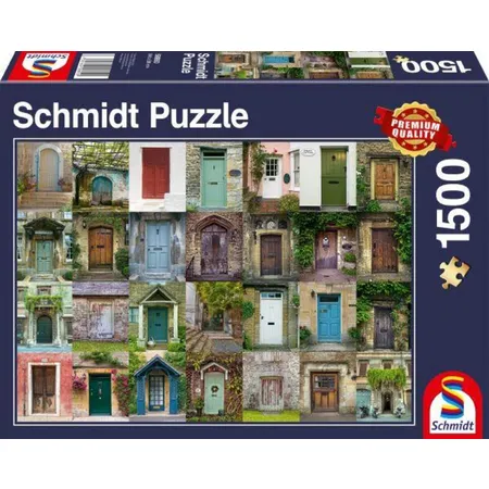 Bild von Schmidt Spiele Puzzle 1500 Teile Schmidt Spiele Puzzle Türen 58950, 1500 Puzzleteile