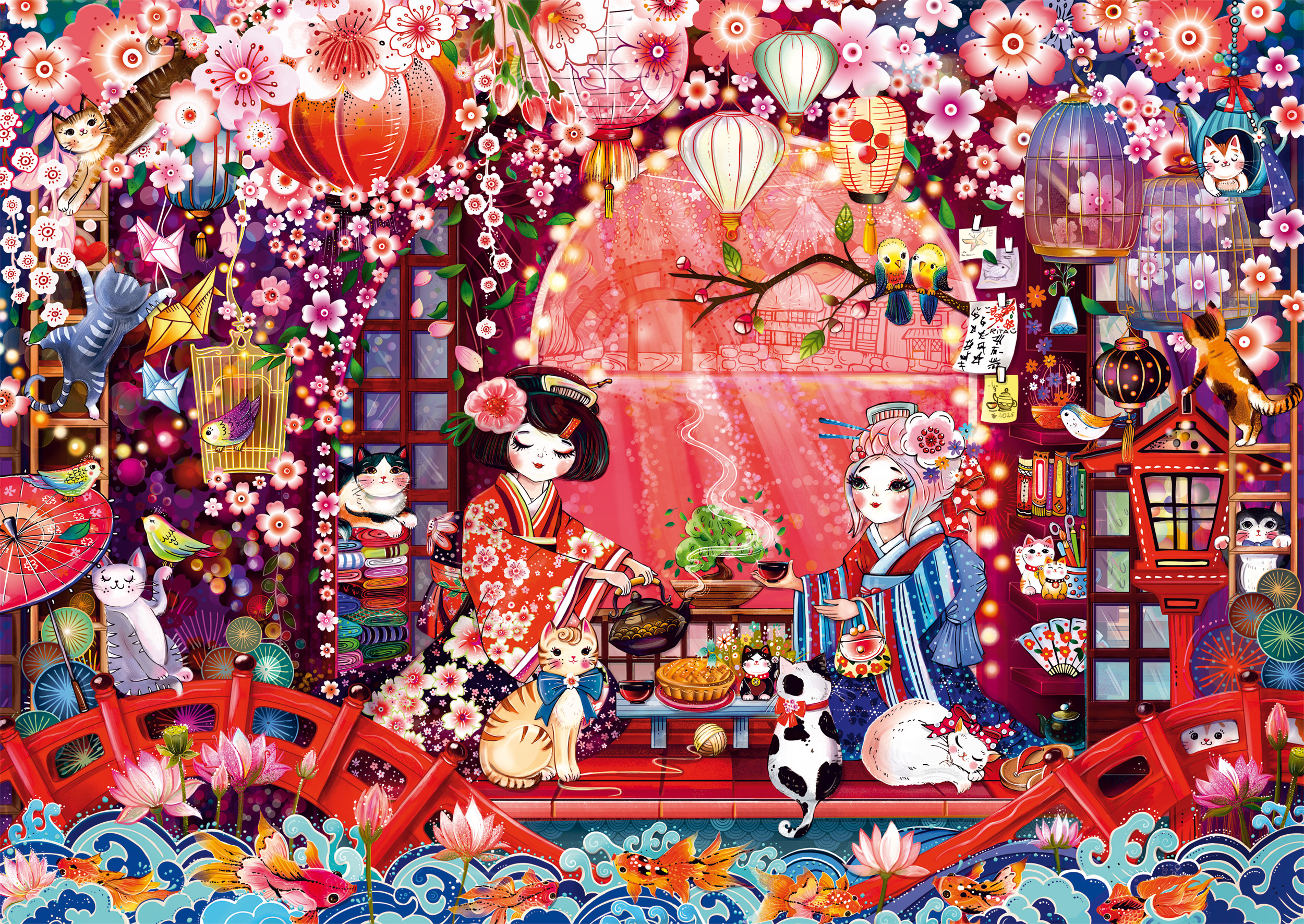 Bild von Schmidt Spiele Puzzle Schmidt Spiele Japanische Teezeremonie, Puzzle, 500 Puzzleteile