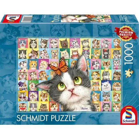 Bild von Schmidt Spiele Katzenmimik 1000 Teile Puzzle Schmidt-Spiele-59759