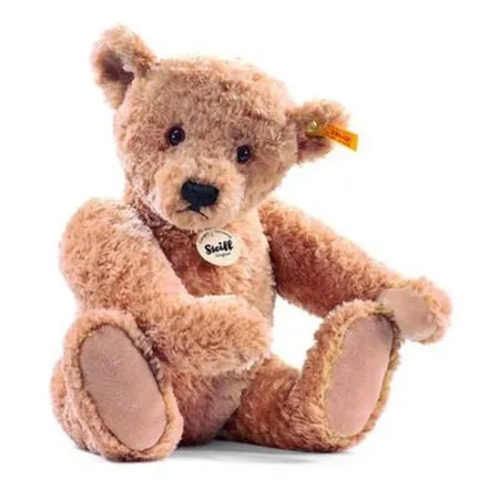 Bild von Steiff Kuscheltier Elmar Teddybär, Süßes Stofftier mit Kunststoffaugen, Kinder, Jungen & Mädchen, Plüschtier 32 cm, Beige, 022456