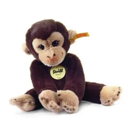 Bild von Steiff Koko Schimpanse - 25 cm - Kuscheltier für Kinder - Plüschaffe - weich & waschbar - dunkelbraun (280122)