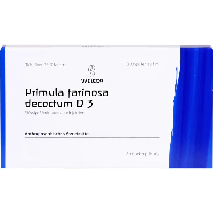 Bild von Weleda Primula Farinosa Decoctum D 3 Ampullen (8 x 1 ml)