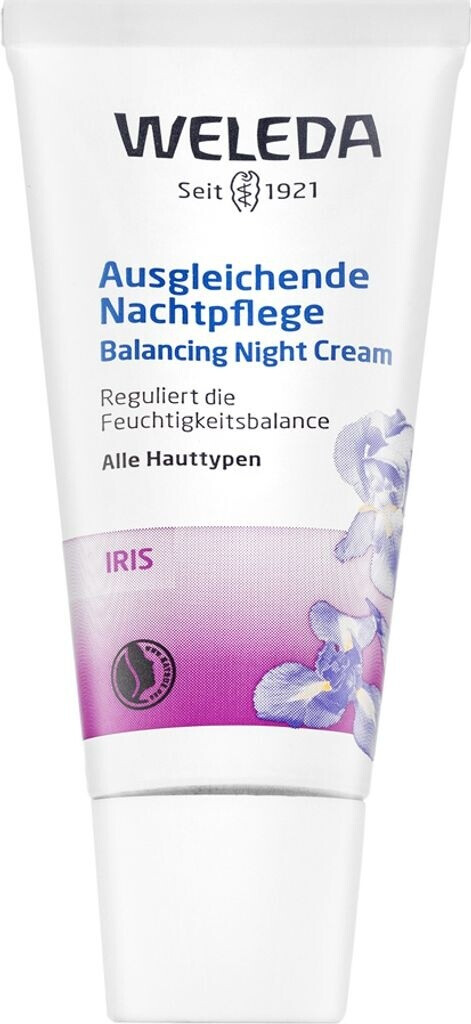 Bild von 3x Weleda Iris ausgleichende Nachtcreme | 30 ml