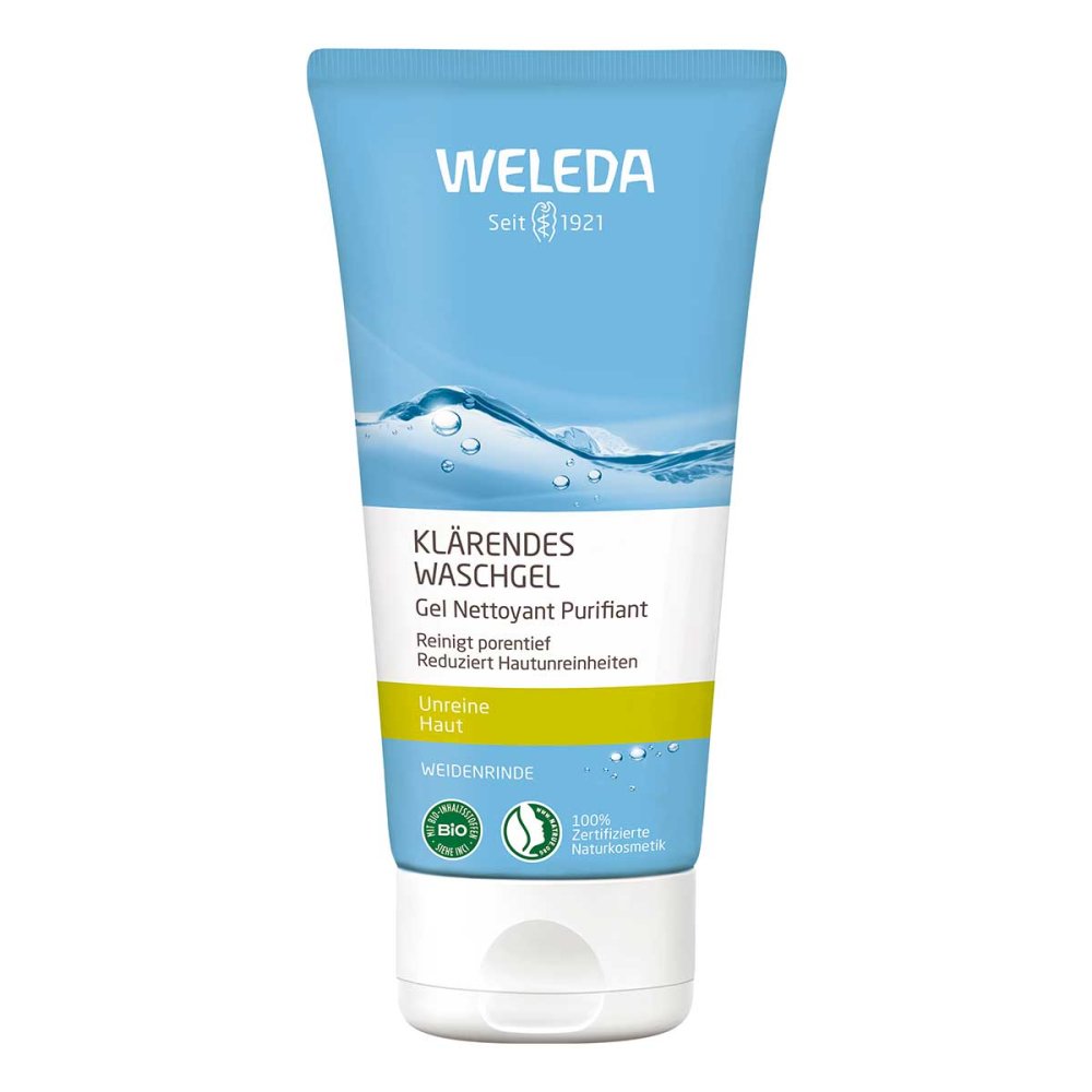 Bild von WELEDA Gesichtsreinigungsgel Weidenrinde Naturally Clear - Klärendes Waschgel 100ml