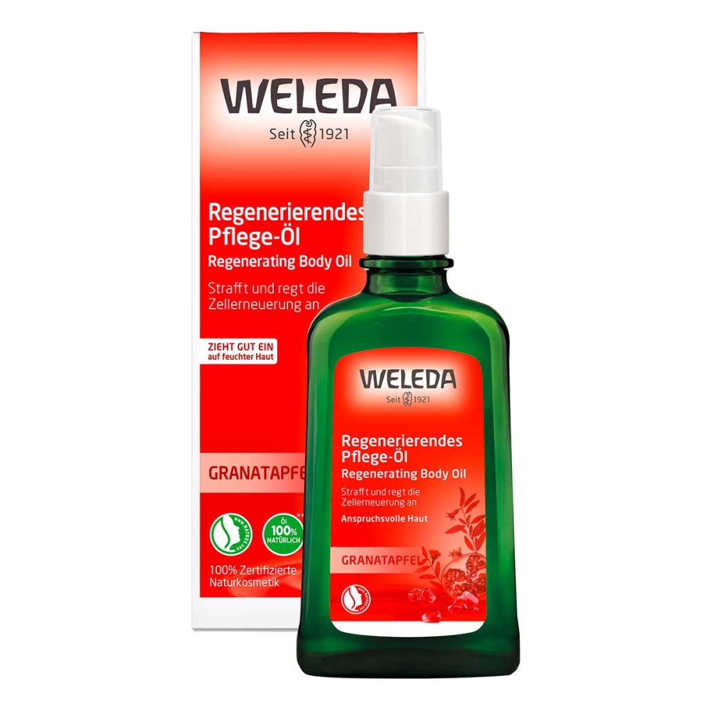 Bild von Weleda Granatapfel Regenerierendes Pflege Öl 100 ml - Zur Hautpflege