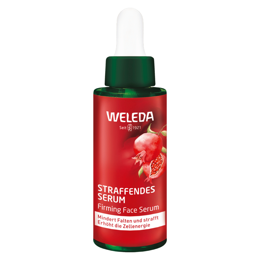 Bild von WELEDA Gesichtsserum Straffendes Serum Granatapfel & Maca-Peptide, Mindert Falten und strafft - Erhöht die Zellenergie