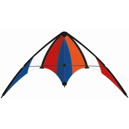 Bild von Günther Flug-Drache Sportlenkdrachen Delta Loop 100, für Anfänger, 100 x 56 cm, mit Lenkspulen, für Kinder ab 8 Jahren