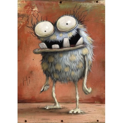 Bild von Heye Zozoville Mateo Dineen - Monsta Hi! 1000 Teile Puzzle Heye-29866