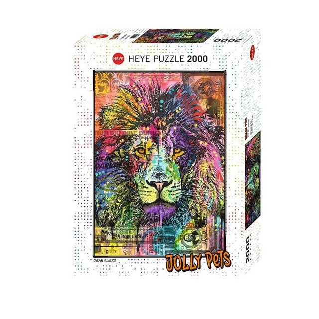 Bild von HEYE Puzzle 2000 Teile Puzzle - Jolly Pets: Herz des Löwen, Puzzleteile