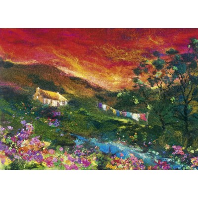 Bild von Heye Moy Mackay - Washing Line 1000 Teile Puzzle Heye-29916