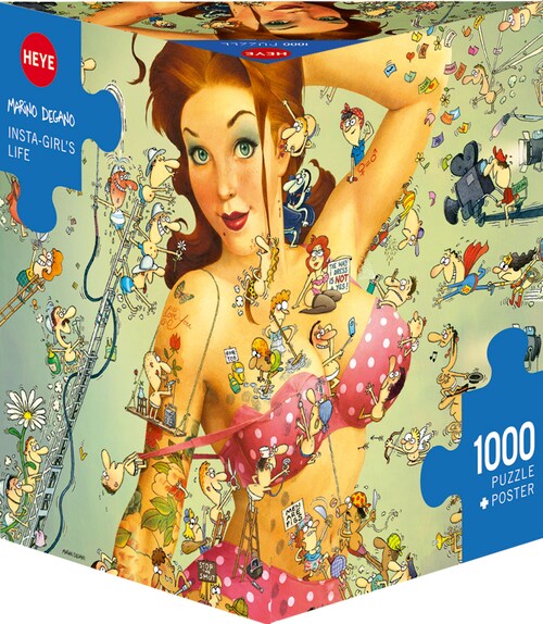 Bild von HEYE Puzzle Insta-Girl´s Life, 1000 Puzzleteile, Made in Europe