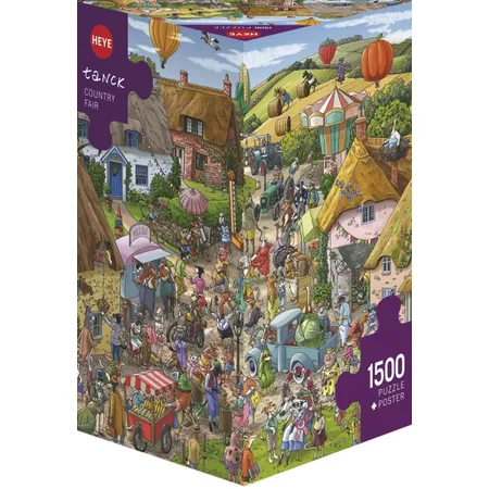 Bild von HEYE Puzzle Country Fair, Tanck, 1500 Puzzleteile, Made in Europe