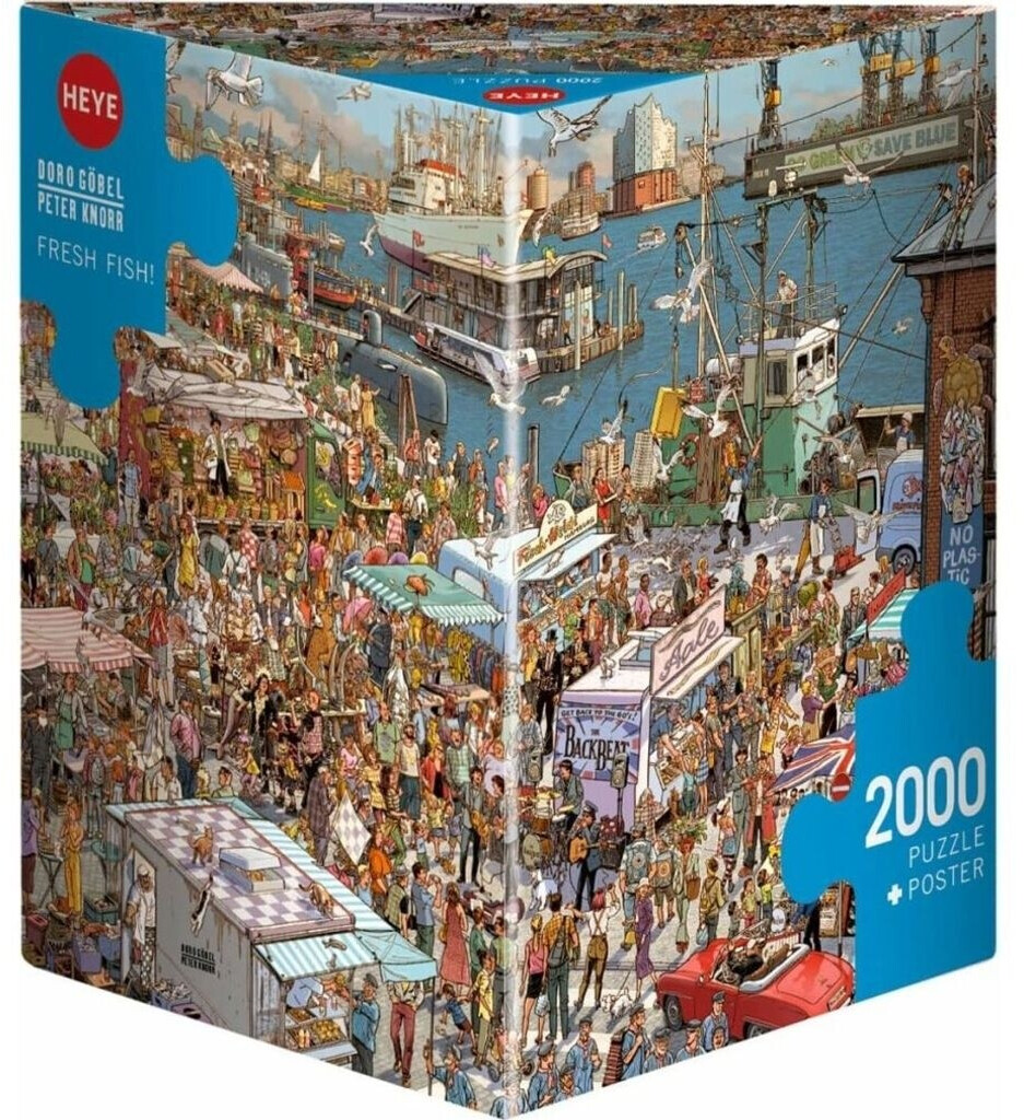 Bild von HEYE Puzzle Fresh Fish! Puzzle 2000 Teile, 2000 Puzzleteile