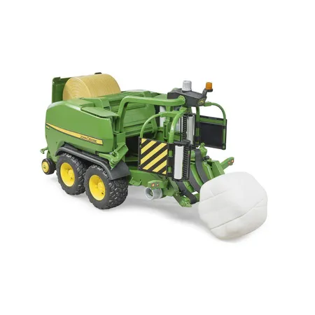 Bild von Bruder John Deere Rundballen- Presswickelkombination C441R Fertigmodell Landwirtschafts Modell