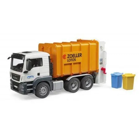 Bild von Bruder MAN TGS Rear loading garbage truck orange