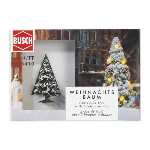 Bild von Busch Weihnachtsbaum mit 7 Minikerzen-Leuchtdioden