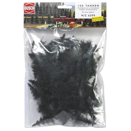 Bild von Busch 6599 - 100 Stecktannen N/Z, Medium