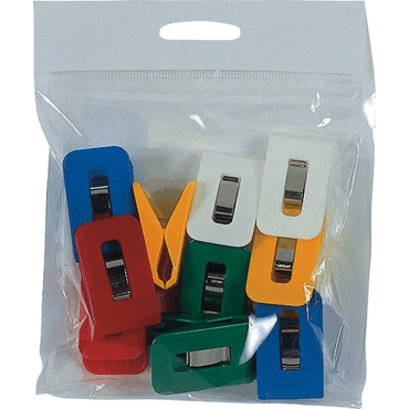 Bild von Laurel Multi Clip Signal 1.25 mm, Grundfarben, Beutel, sortiert 1111-95