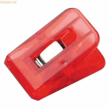 Bild von Laurel, Büroklammer, Briefklemmer Multi Clip Signal 1 25x43mm VE=100 Stück kristallrot (100 x)