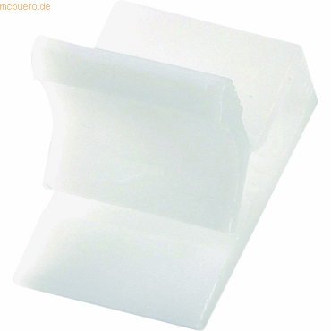 Bild von Laurel, Büroklammer, Briefklemmer Zacko 2 12x18 mm VE=1000 Stück weiss (1 x)