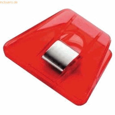 Bild von Laurel, Büroklammer, Briefklemmer Multi Clip Signal 2 70x50mm VE=100 Stück kristallrot (100 x)