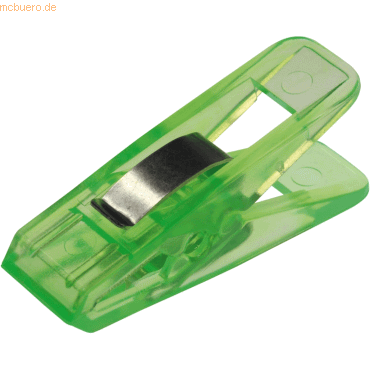 Bild von Laurel, Büroklammer, Briefklemmer Multi Clip Taifun 15x50mm VE=90 Stück kristallgrün (1 x)
