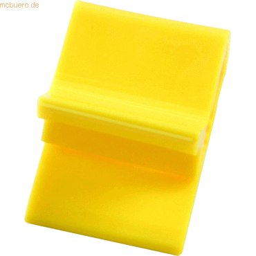 Bild von Laurel, Büroklammer, Briefklemmer Zacko 3 15x22 mm VE=1000 Stück gelb (1 x)