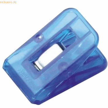 Bild von Laurel, Büroklammer, Briefklemmer Multi Clip Signal 1 25x43mm VE=4 Stück kristallblau (4 x)