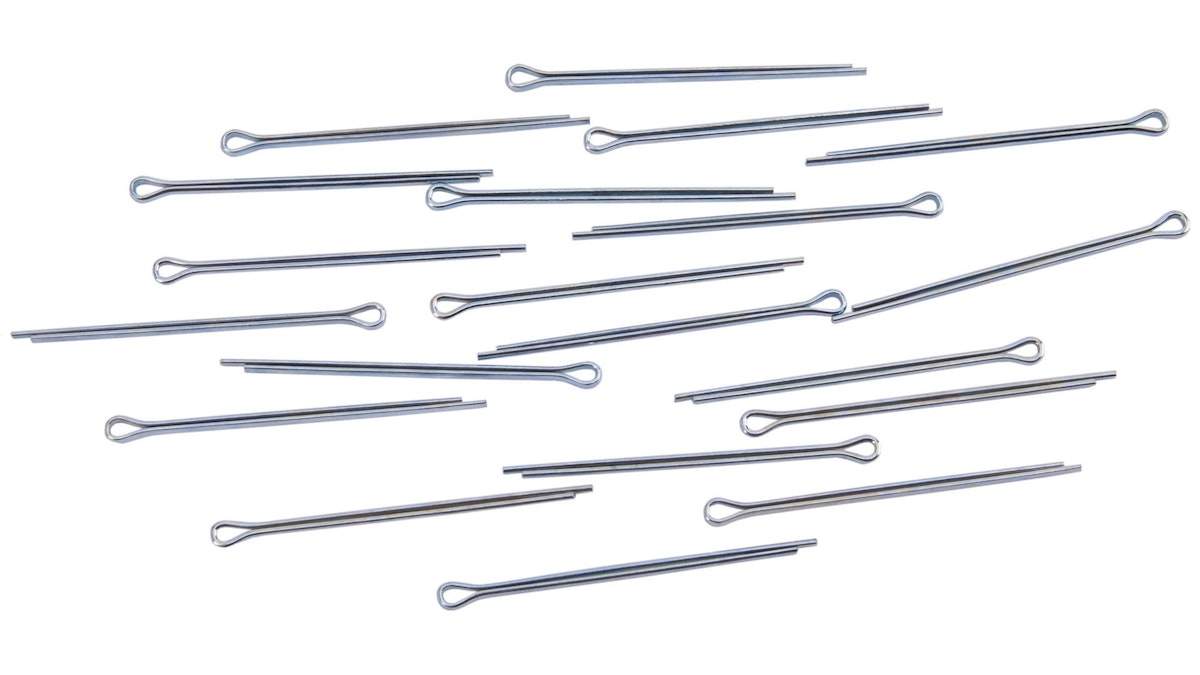 Bild von Dresselhaus Splint 1, 6 x 32 mm, Abgabe nur in Packung zu 20 Stück, Preis per Packung, Splint Stahl