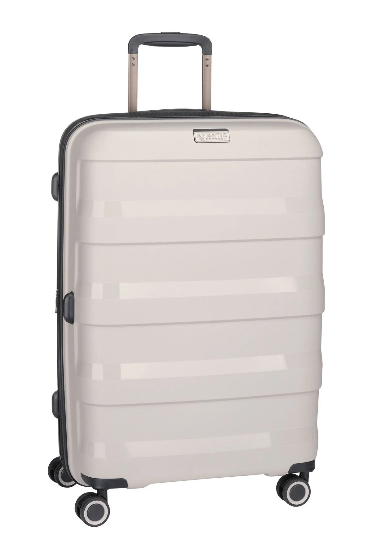 Bild von Stratic Straw+ Trolley M  in Beige (65 Liter), Koffer & Trolley