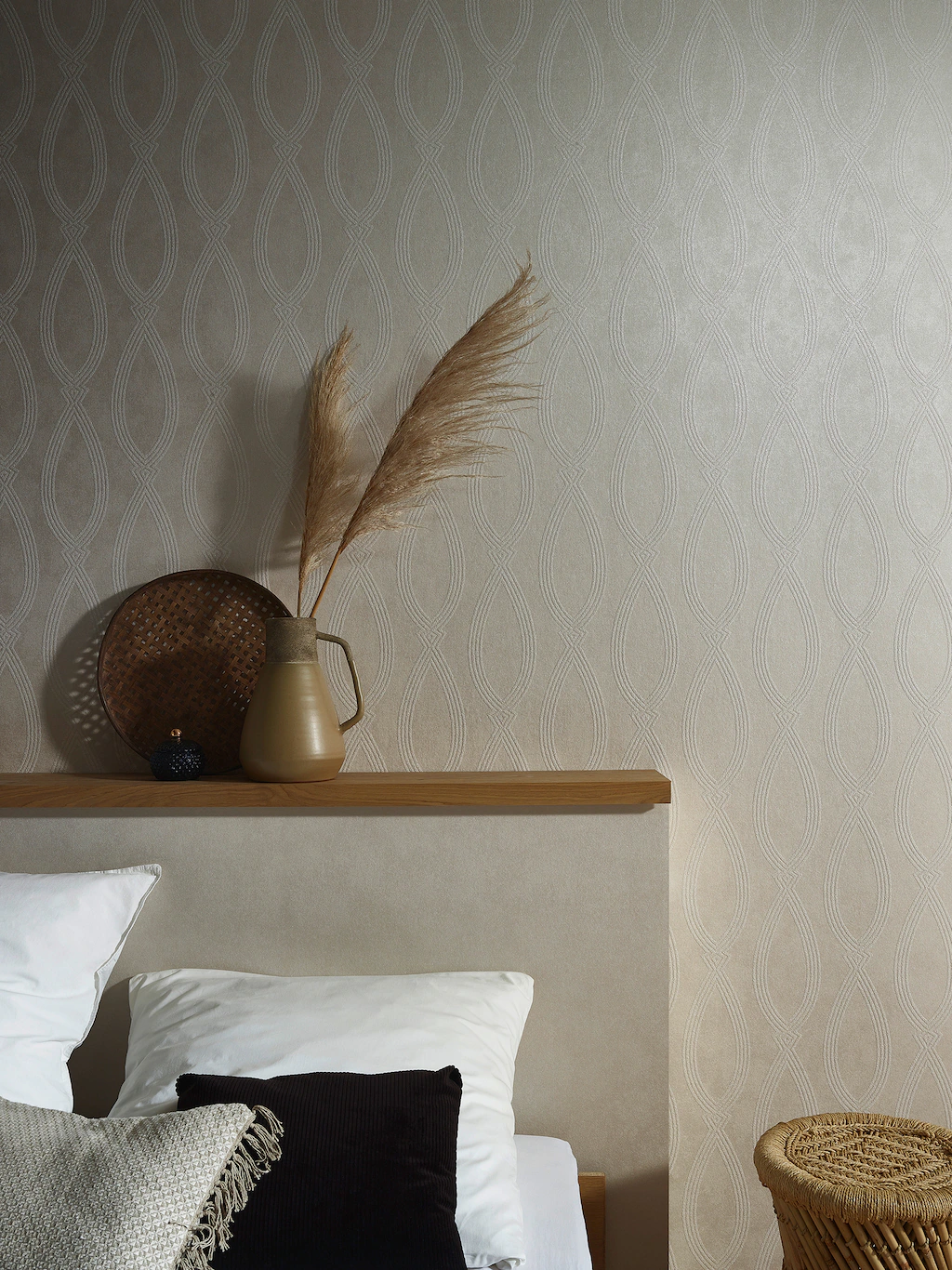 Bild von Marburg Vliestapete, ornamental, Ornament, moderne Tapete für Wohnzimmer Schlafzimmer Küche
