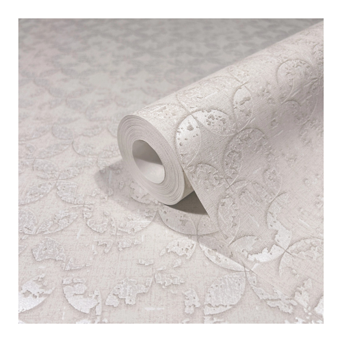 Bild von Marburg Vliestapete Sternenmotiv Glanz Grafisch Modern 10,05 x 0,53 m Beige-Weiß