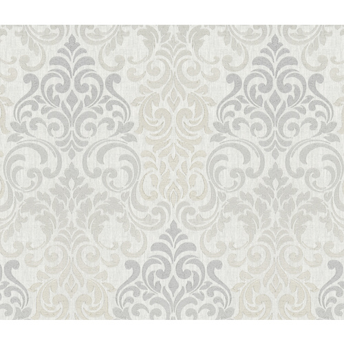 Bild von Vliestapete »Opulence Classic«, greige, strukturiert - grau