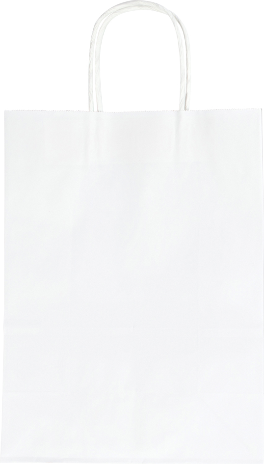 Bild von Folia Handgelenkstütze folia Papier-Tragetasche, 240 x 120 x 310 mm, weiß