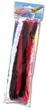 Bild von Folia Basteldraht Chenilledraht Flausch - 20 mm, 10 Stück, 10 Farben sortiert
