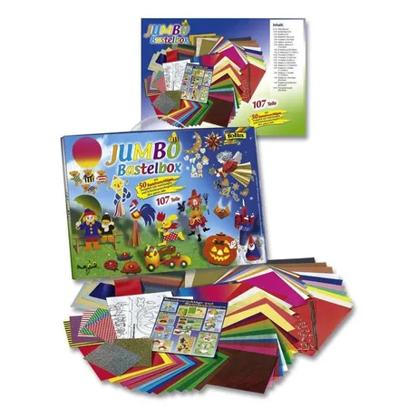 Bild von Folia - JUMBO Bastelbox 107 teilig