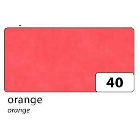 Bild von Folia Transparentpapier Rolle 70x100 cm orange