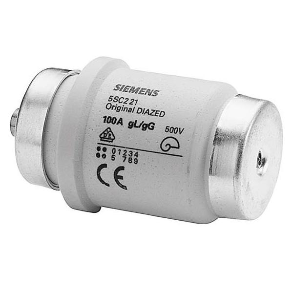 Bild von Siemens 5SC211 Sicherungseinsatz Sicherungsgröße = DIV 80A 500 V/AC 3St.