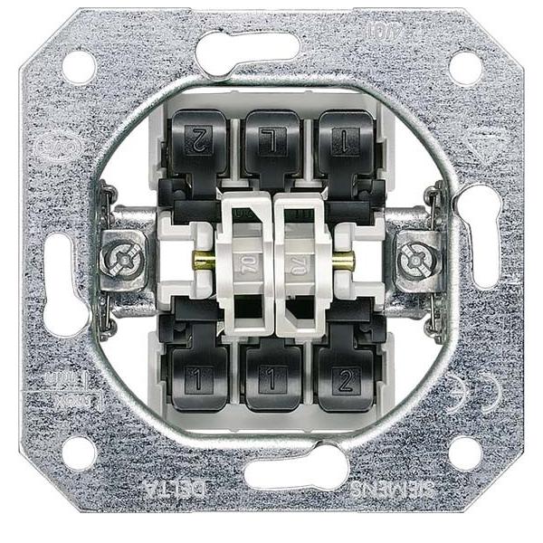 Bild von SIEMENS Klemmen Siemens Dig.Industr. Eins.Doppelwechselschalter 5TA2118