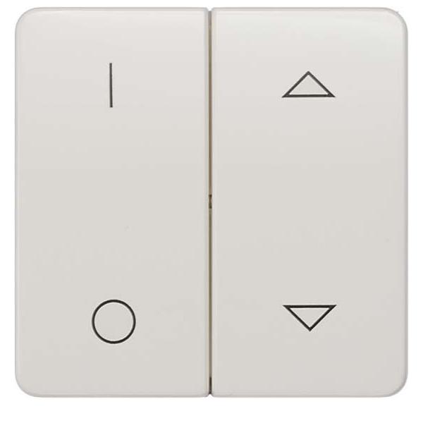 Bild von Siemens, Zubehör Schalterprogramm, Wippe 2t Schalter DELTAprofil ti-ws glz 5TG7813