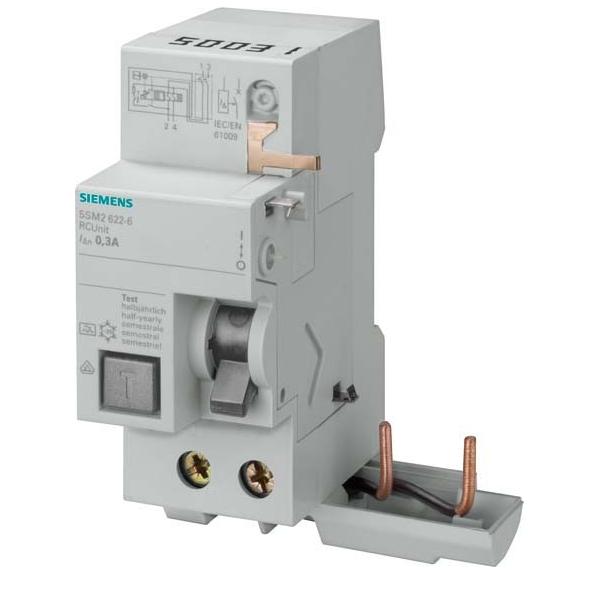 Bild von Siemens, Schutzschalter, FIBlock Typ A selektiv A 300 mA Un AC