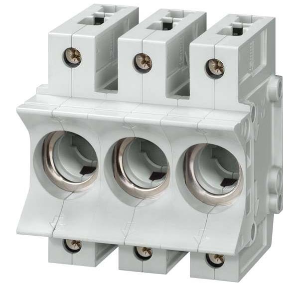 Bild von SIEMENS Stecksicherungshalter Siemens 5SG5301 Neozed-Sicherungssockel Sicherungsgröße = D01 3polig