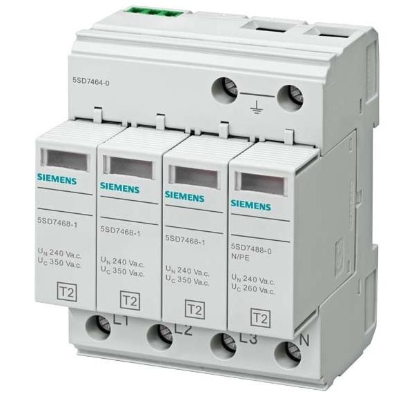 Bild von SIEMENS Klemmen Siemens Dig.Industr. Überspannungsableiter Typ2 5SD7464-0