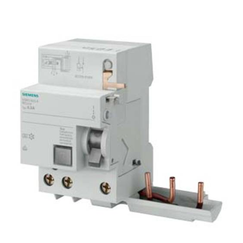 Bild von Siemens 5SM26330 FI-Block AC 40A 0.3A 400V – Fehlerstromschutz für höchste Sicherheit